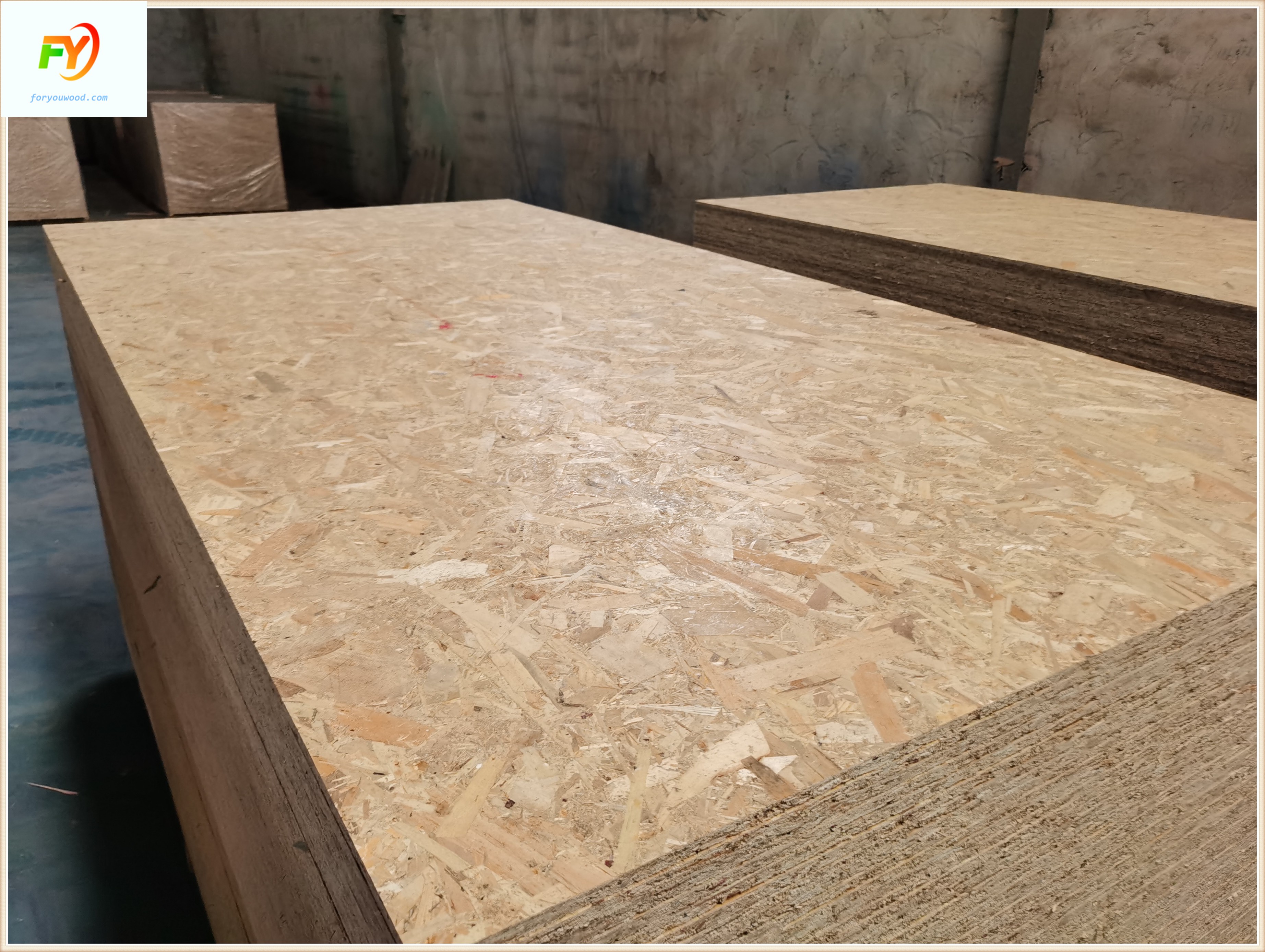 Waterproof OSB3 Oriented Strand Board Used for Construction 
