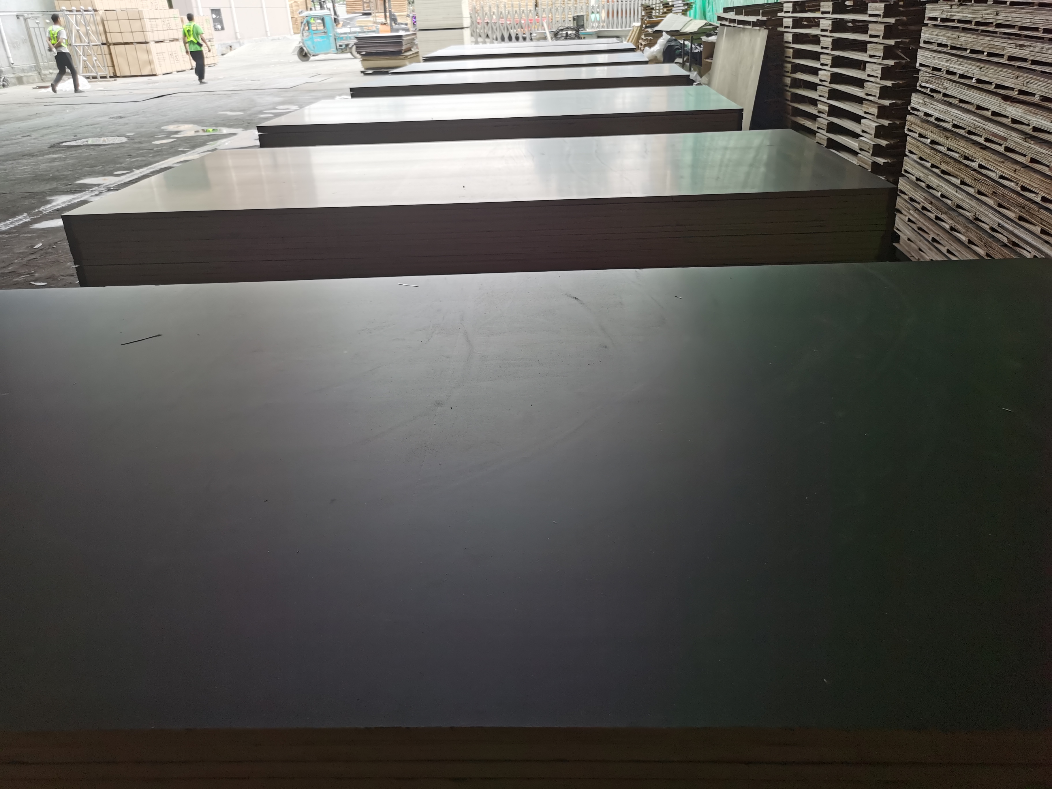  WBP Two times hot pressed black film faced plywood with combi core poplar mixed eucalyptus(图6)