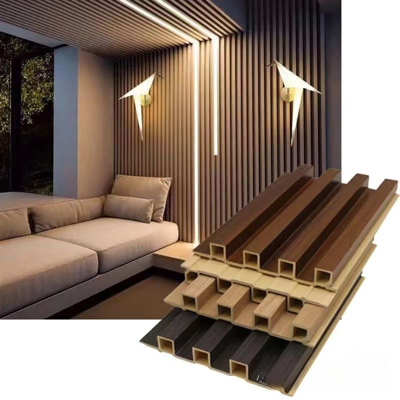 PVC WPC Wall Panels for Interior Decor(图1) PVC WPC Wall Panels for Interior Decor(图1)