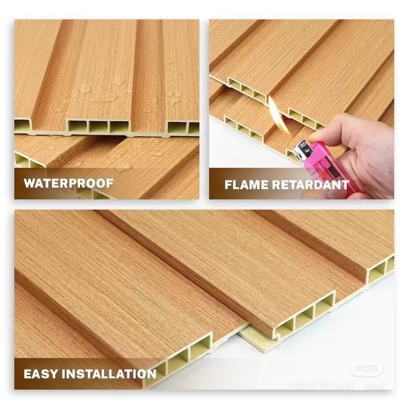 PVC WPC Wall Panels for Interior Decor(图2) PVC WPC Wall Panels for Interior Decor(图2)